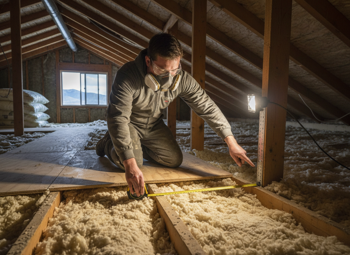How to Check Attic Insulation Levels in Midvale Homes