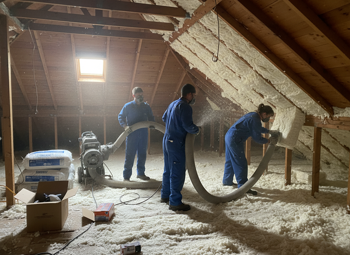 Attic Insulation by Northcrest Standard in Midvale, UT