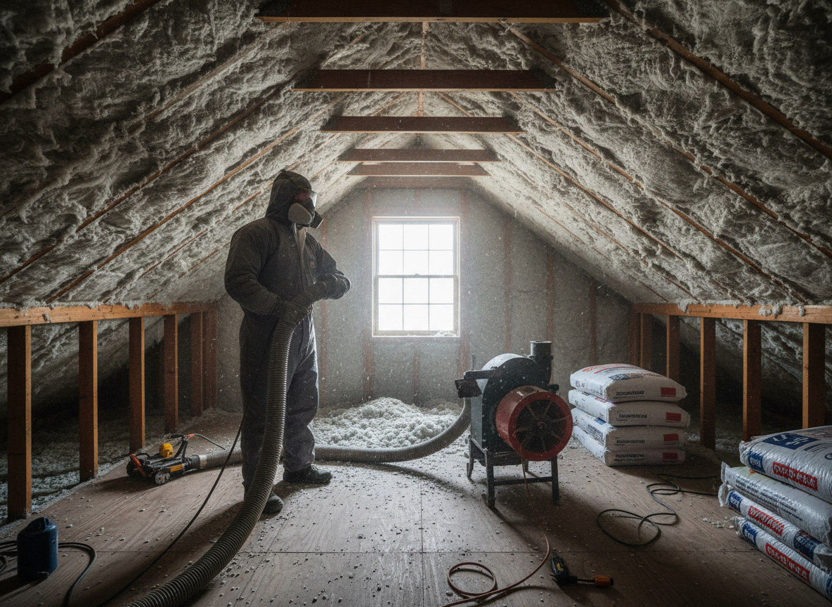 Attic Insulation in Midvale, UT