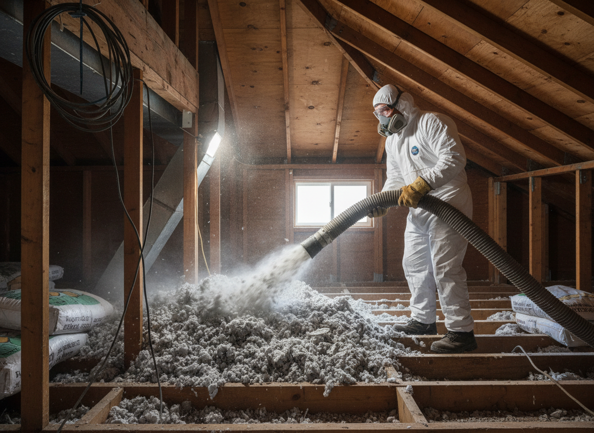 Attic Insulation in Taylorsville