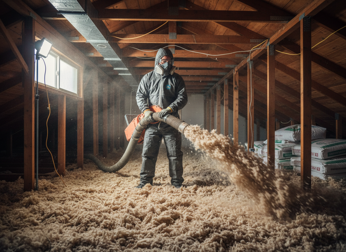 Attic Insulation in Draper, UT 84020