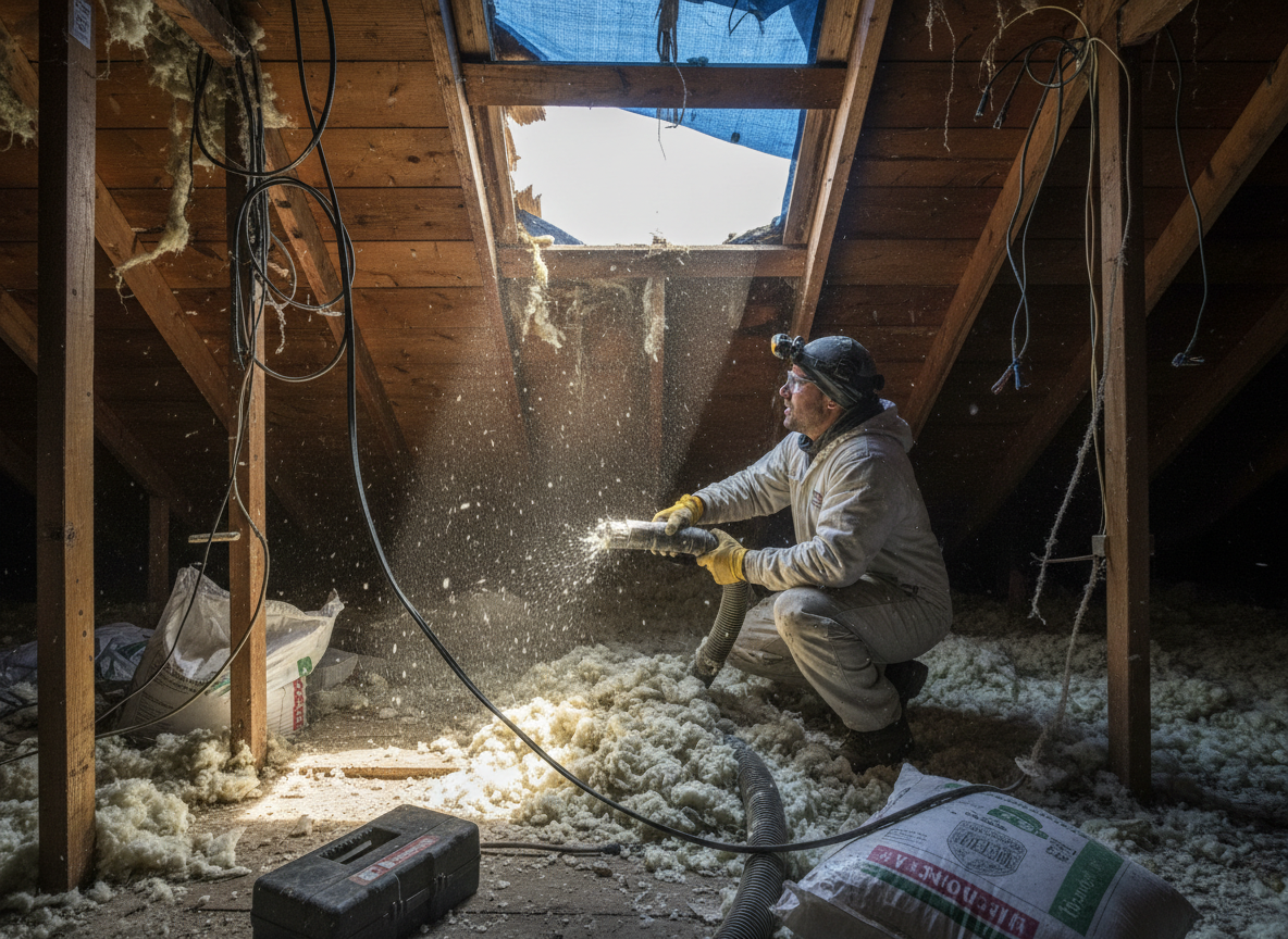 Attic Insulation in Holladay, UT 84117