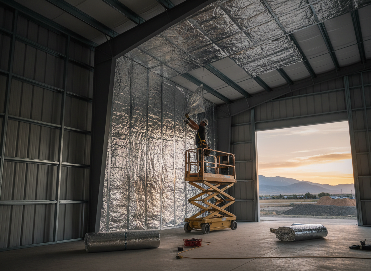 Metal Building Insulation in Midvale, UT
