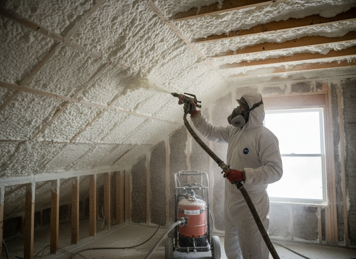 Spray Foam Insulation in Midvale, UT